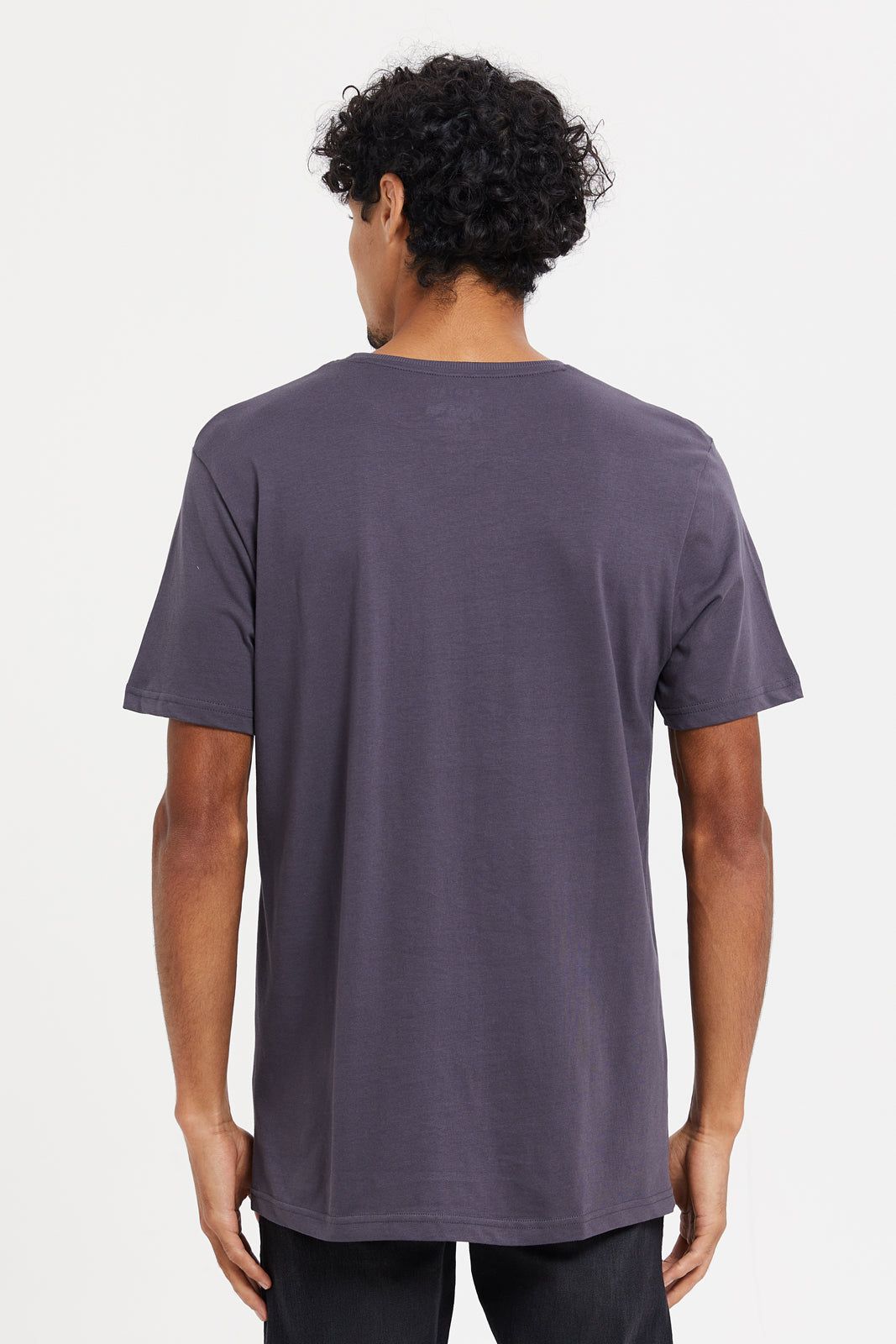 Men Charcoal Ocean drive Print T-Shirt sold by Redtag product image thumbnail 3