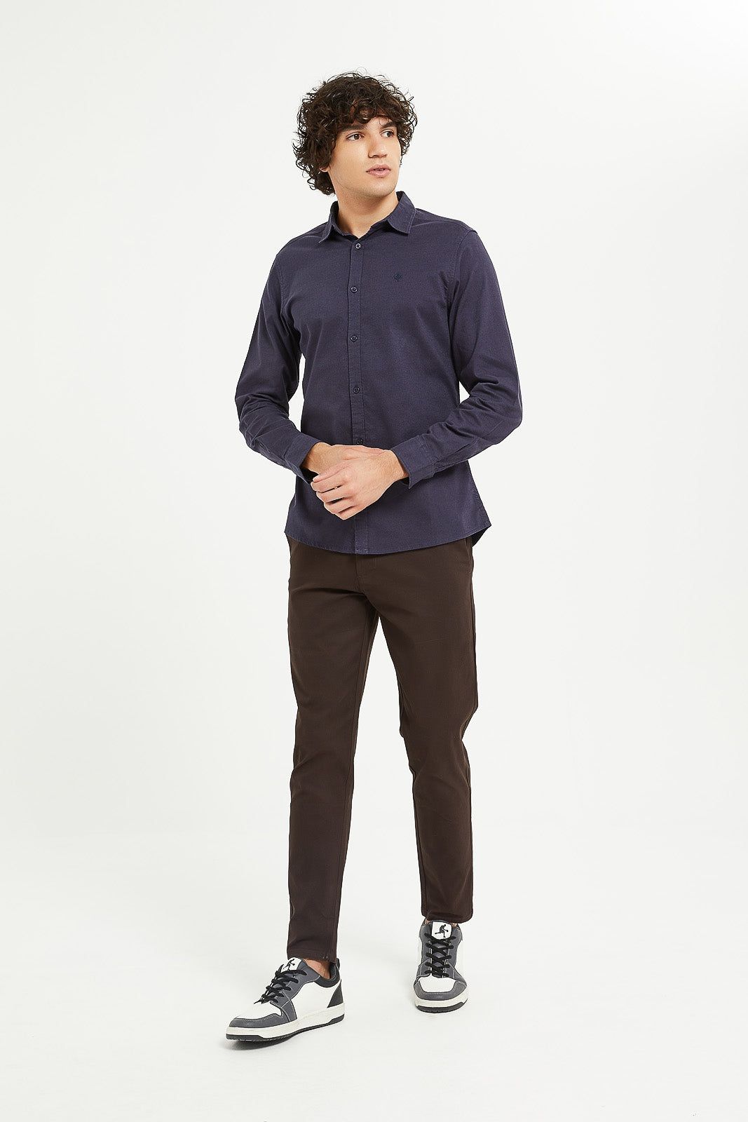 Men Brown Chino Trouser sold by Redtag product image thumbnail 2