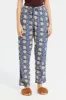 Women Navy Printed Pyjama Bottom sold by Redtag