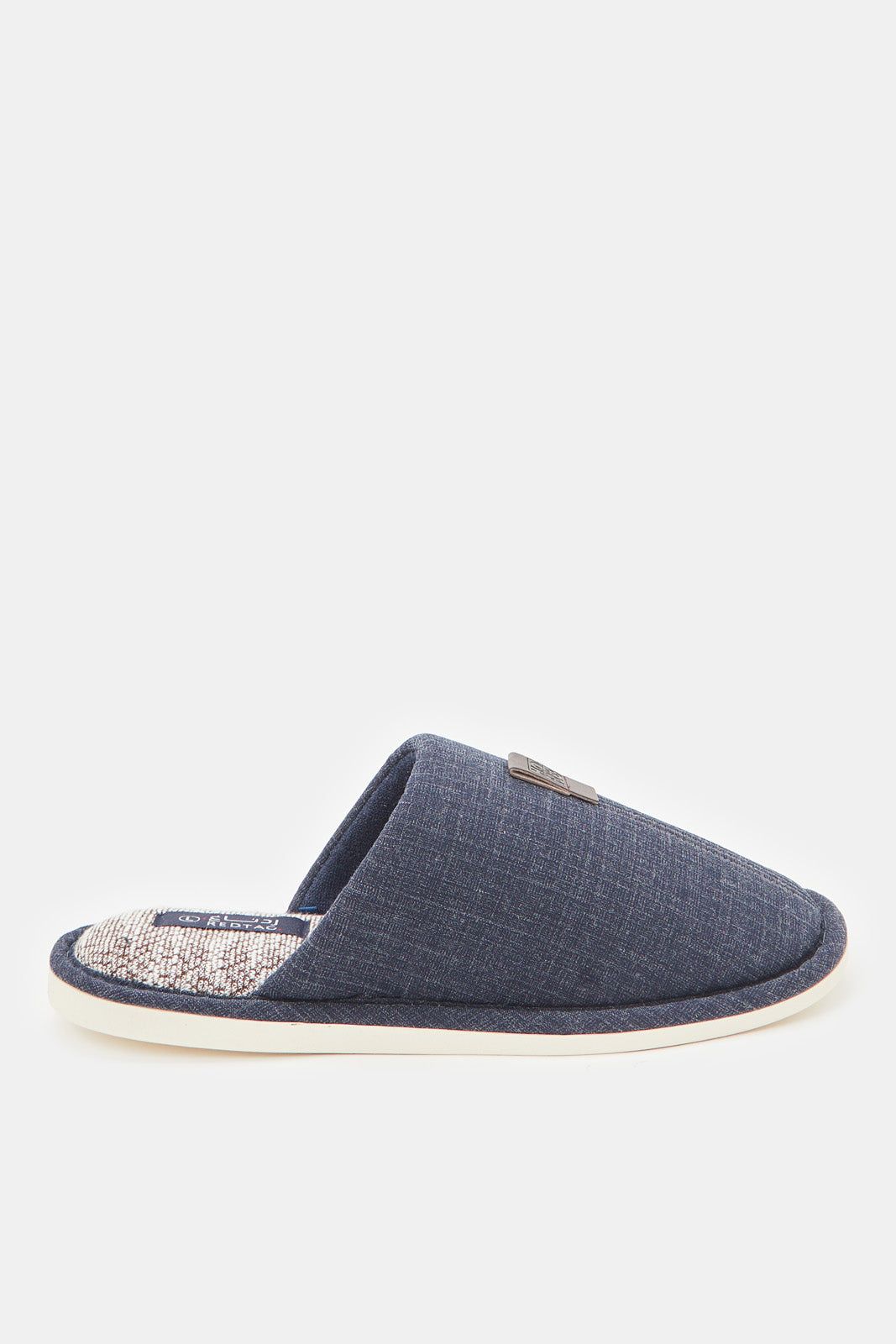 Men Navy Mule Slippers sold by Redtag