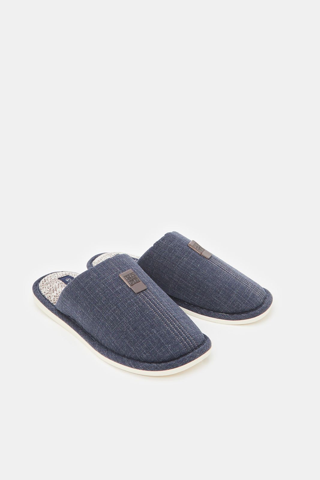 Men Navy Mule Slippers sold by Redtag product image thumbnail 2