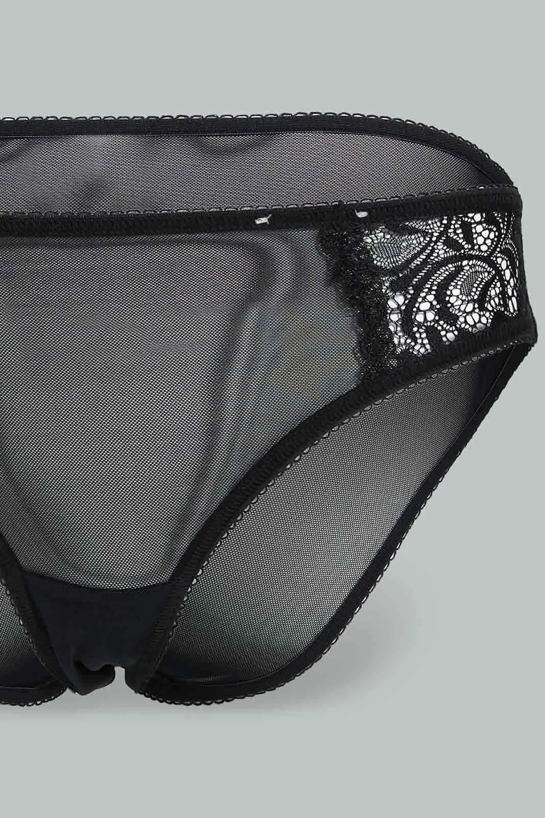 Black And Pink Bikini Brief For Women (Pack of 2) sold by Redtag product image thumbnail 3