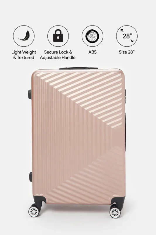 Pink Abs Trolley Luggage (28Inch) sold by Redtag