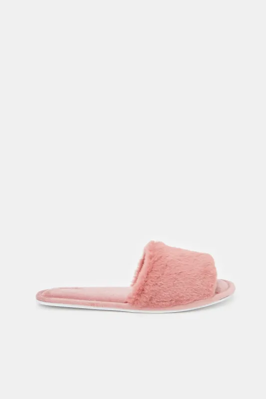 Women Pink Classic Slipper sold by Redtag