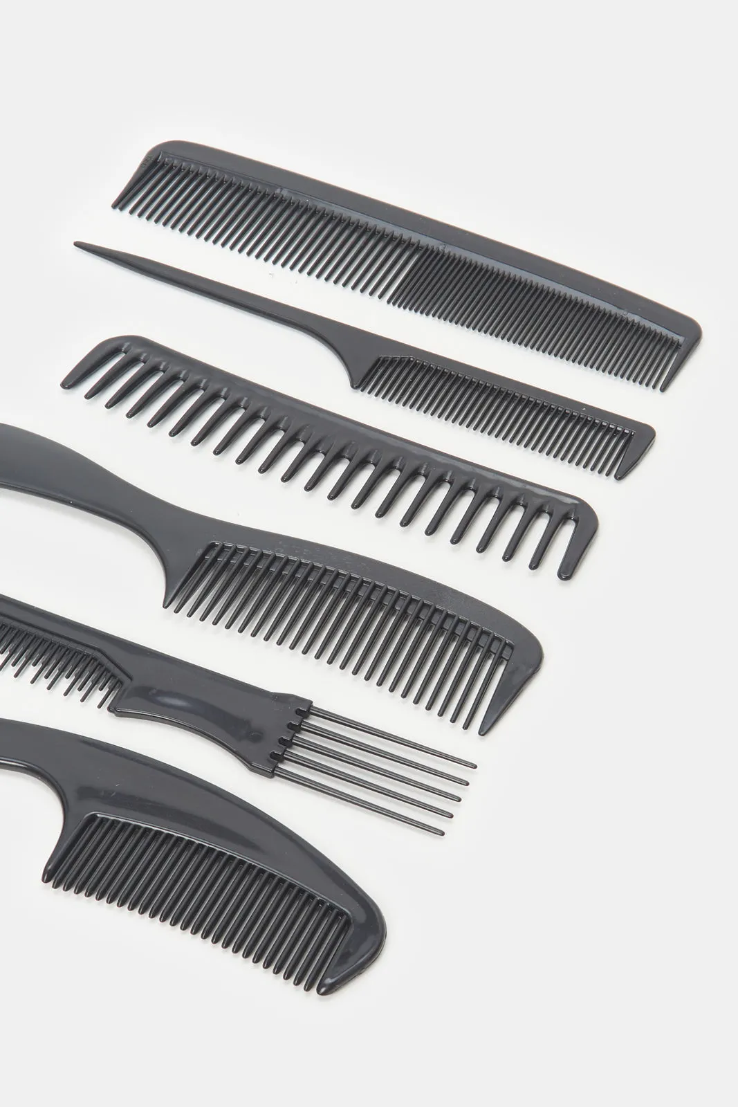 Women Black Plain Hair Comb Set (5 Piece) sold by Redtag product image thumbnail 3