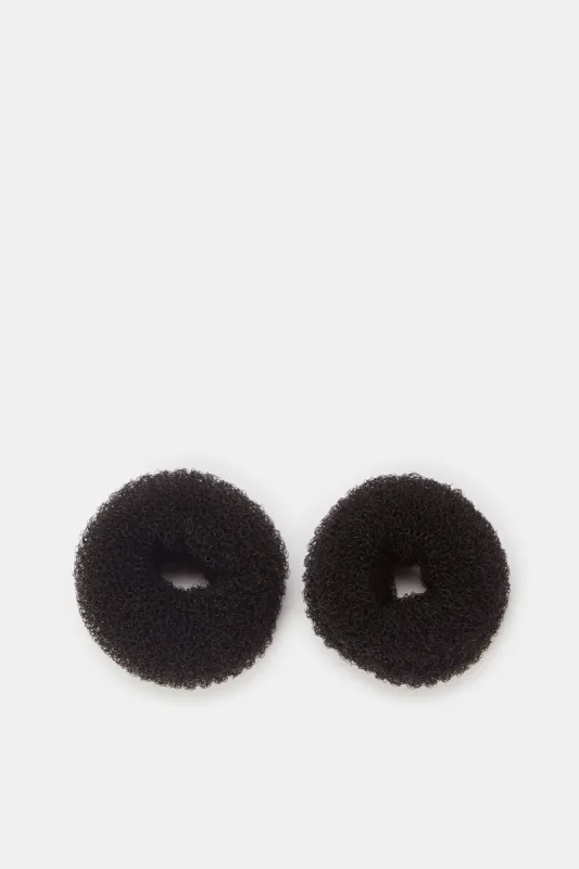 Women Black Scrunchy Set (2 Piece) sold by Redtag