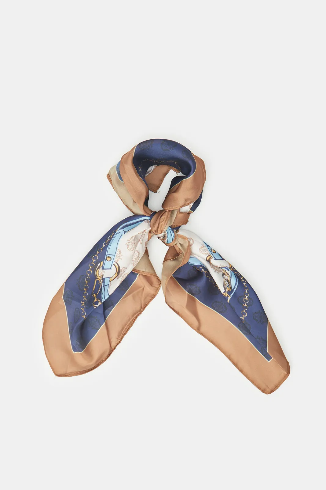 Women Multicolour Printed Scarf sold by Redtag
