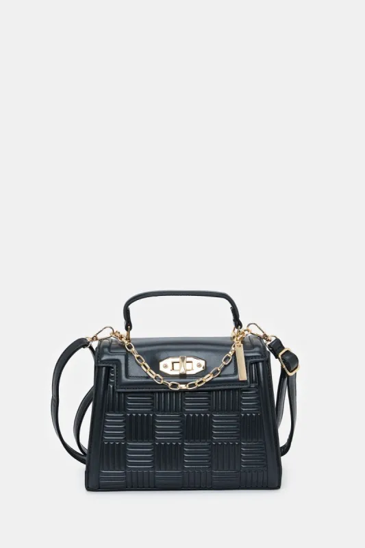 Women Black Cross Body Bag sold by Redtag