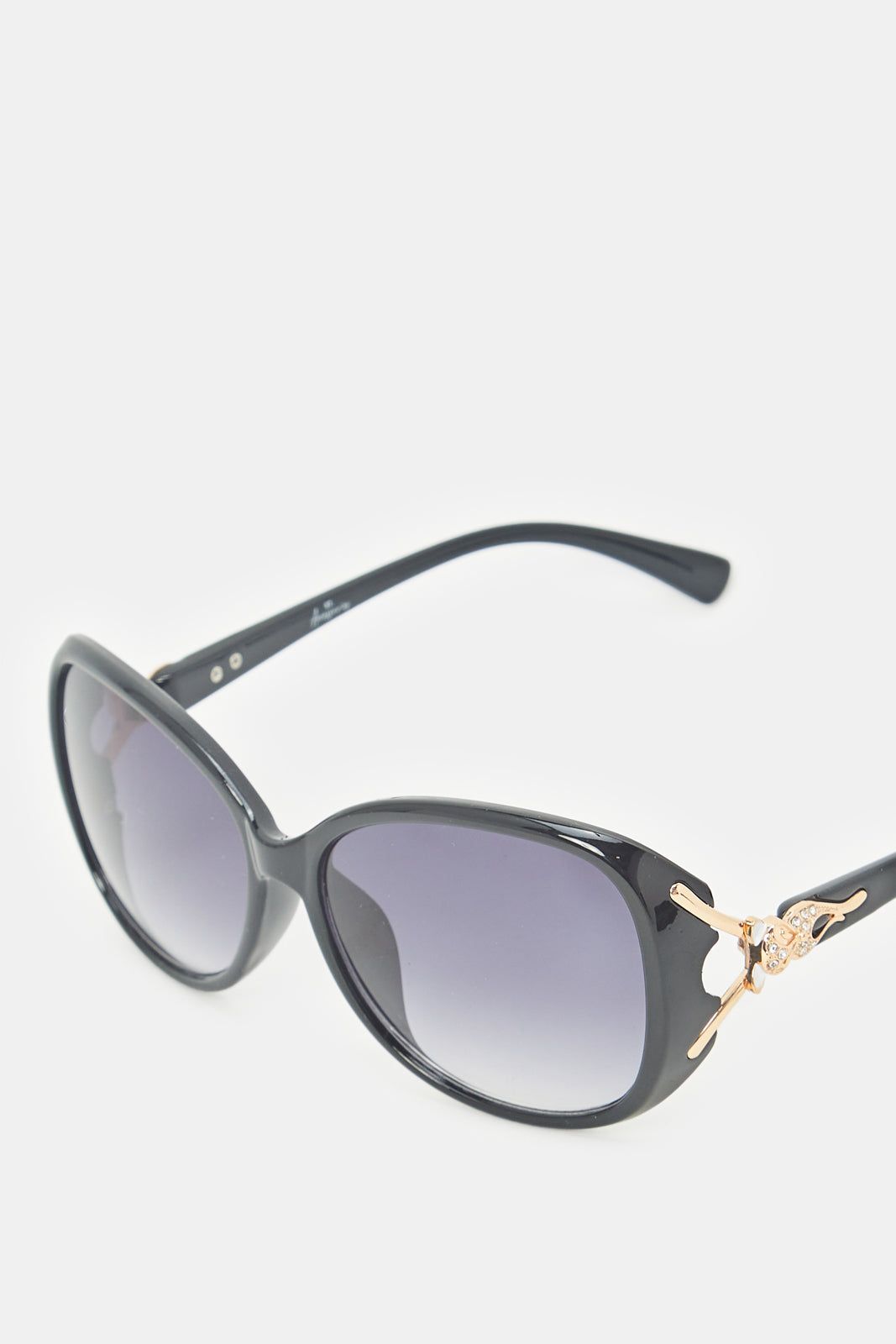 Women Black Oversized Sunglasses sold by Redtag product image thumbnail 3