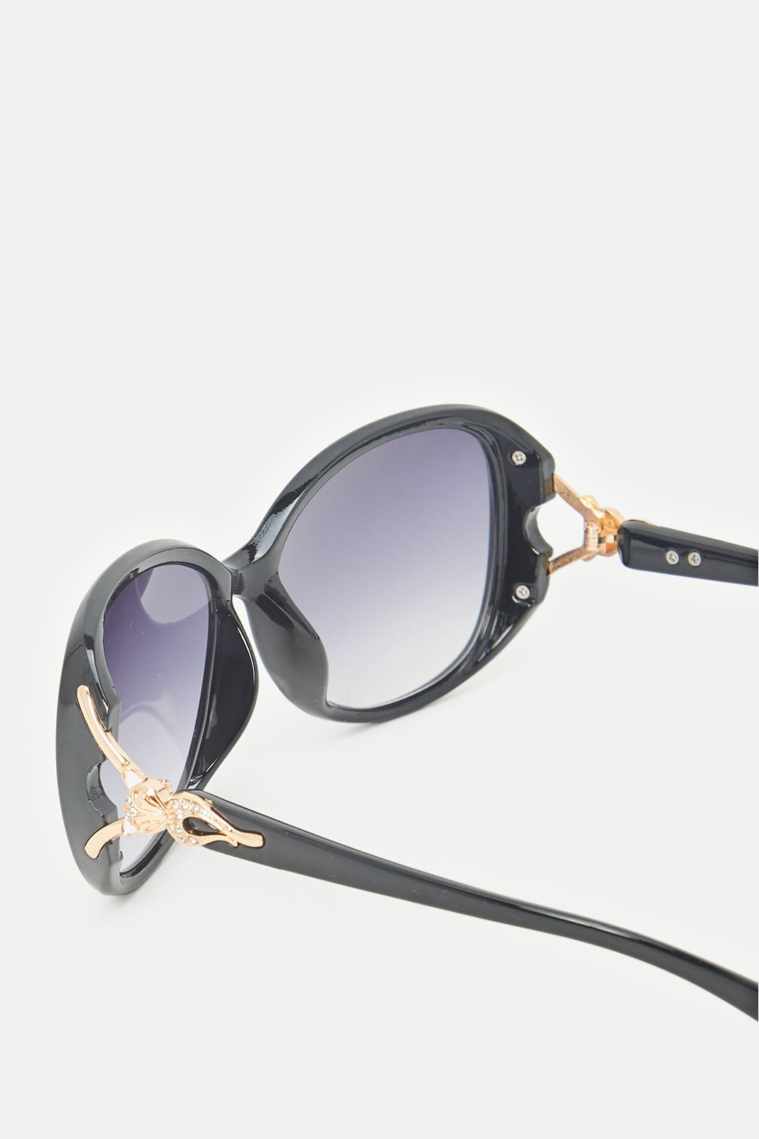 Women Black Oversized Sunglasses sold by Redtag product image thumbnail 2