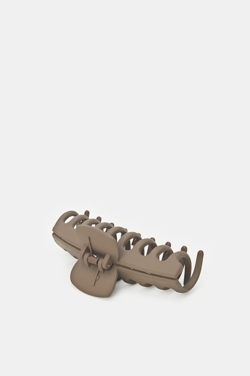 Women Brown Plain Hair Claw sold by Redtag product image thumbnail 2