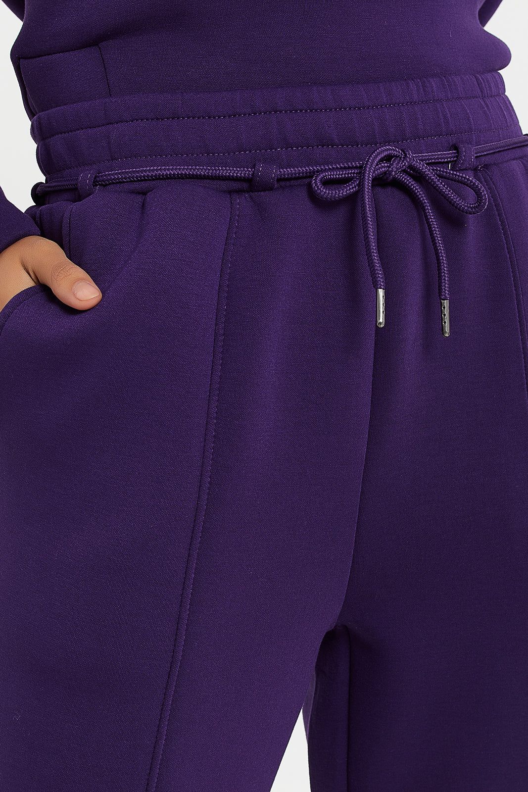 Women Purple Plum Wide Leg Pants sold by Redtag product image thumbnail 4