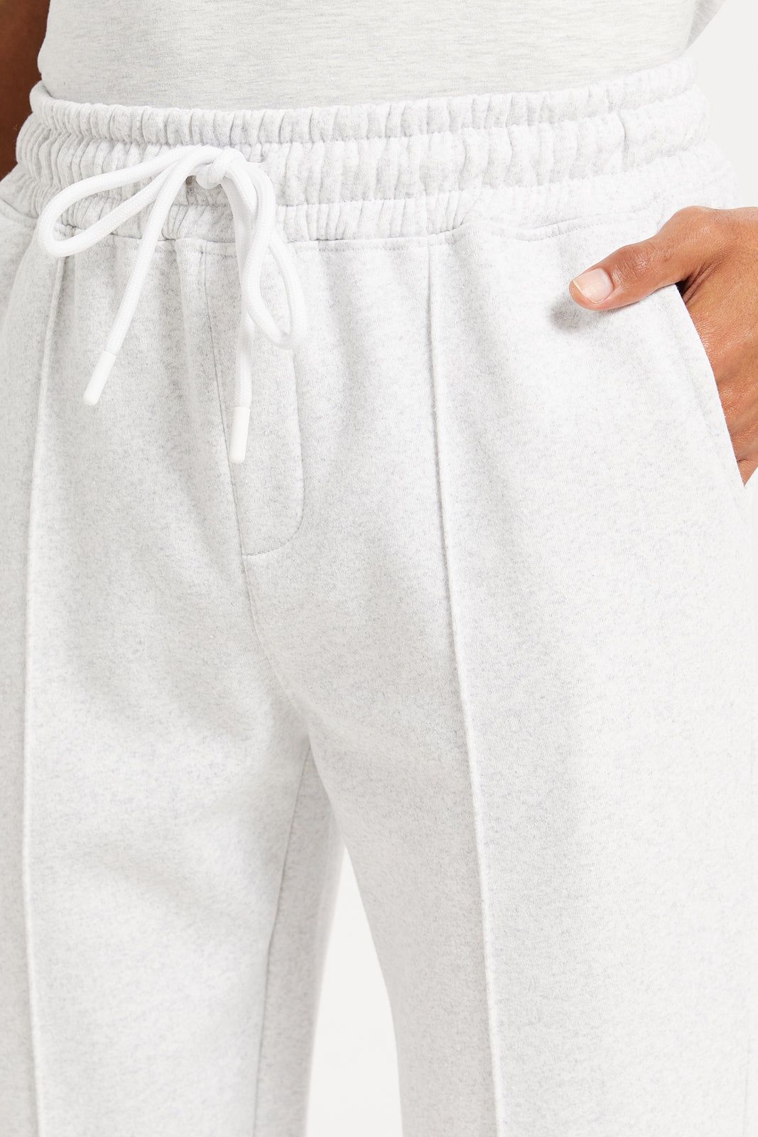 Men Ecru Fleece Active Pants sold by Redtag product image thumbnail 4