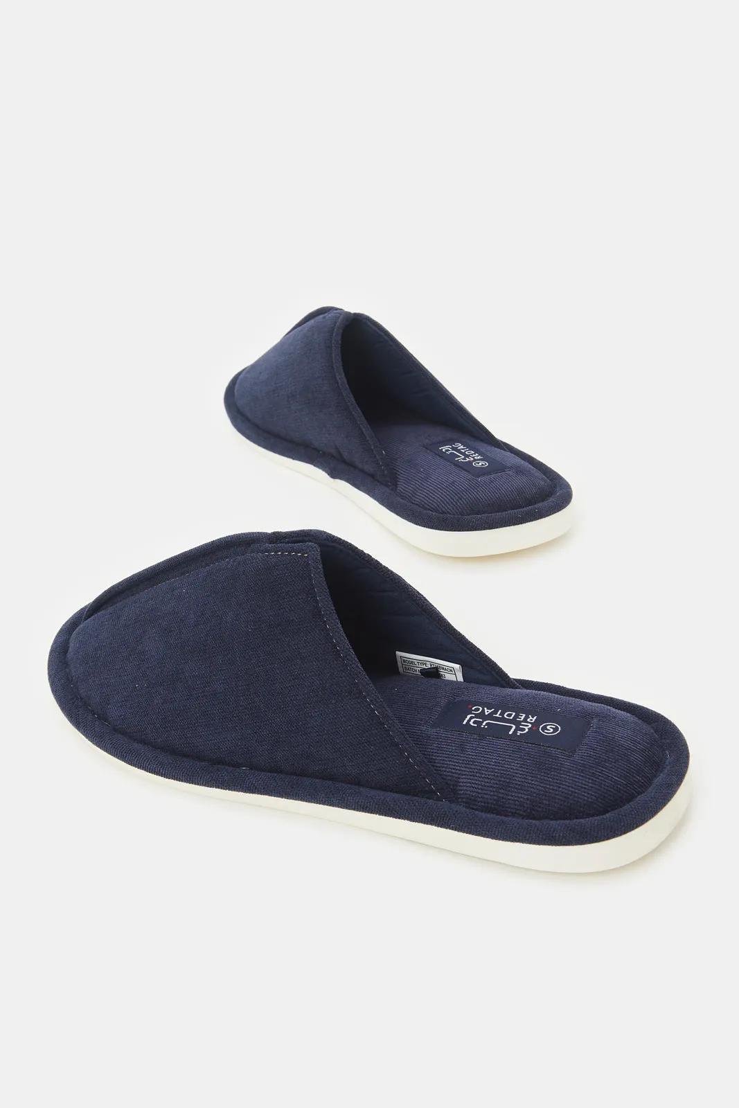 Men Navy Mule Slipper sold by Redtag product image thumbnail 4