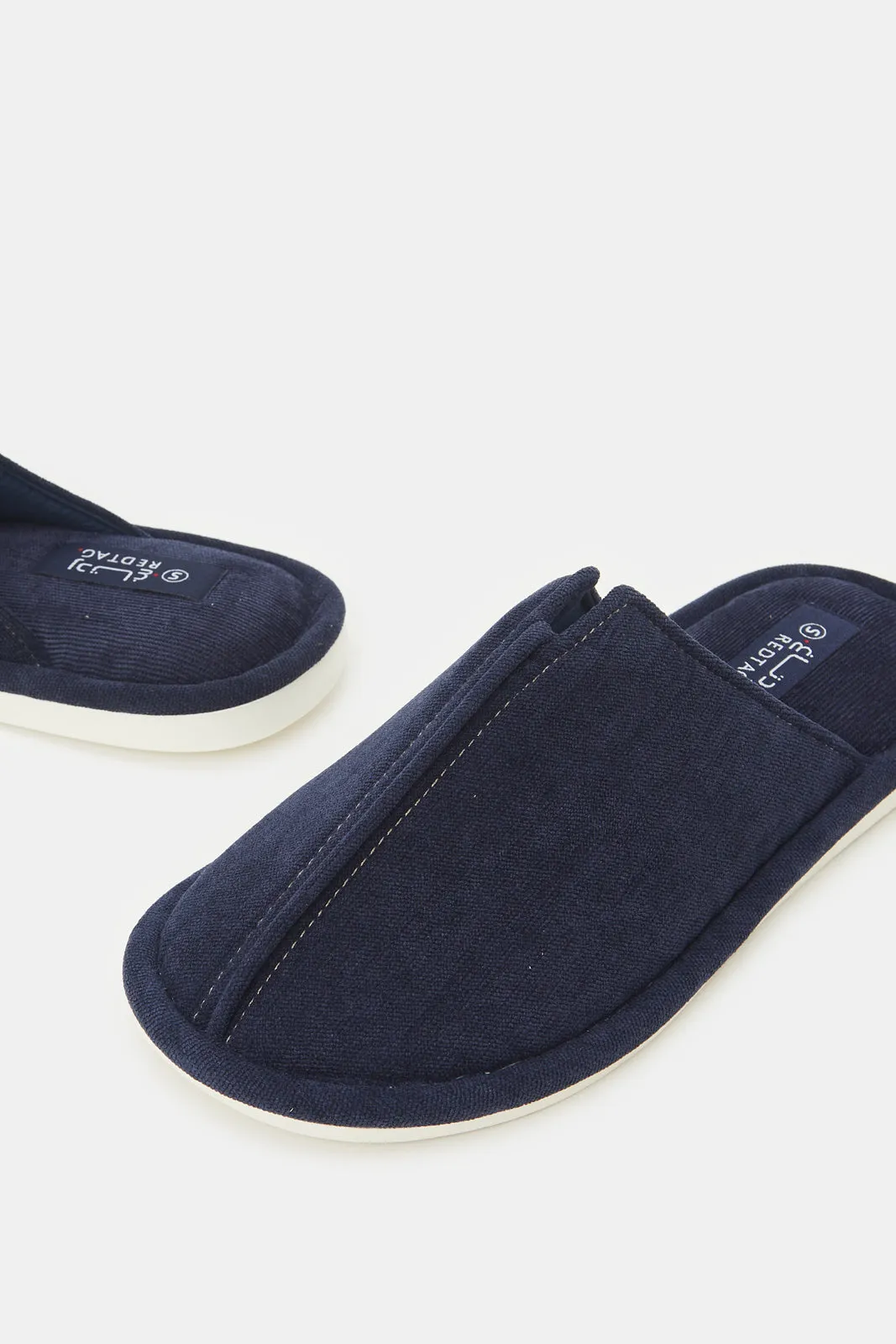 Men Navy Mule Slipper sold by Redtag product image thumbnail 3