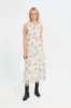 Women Beige Printed Sleeveless Dress sold by Redtag