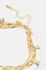 Women Gold Embellished Anklet sold by Redtag