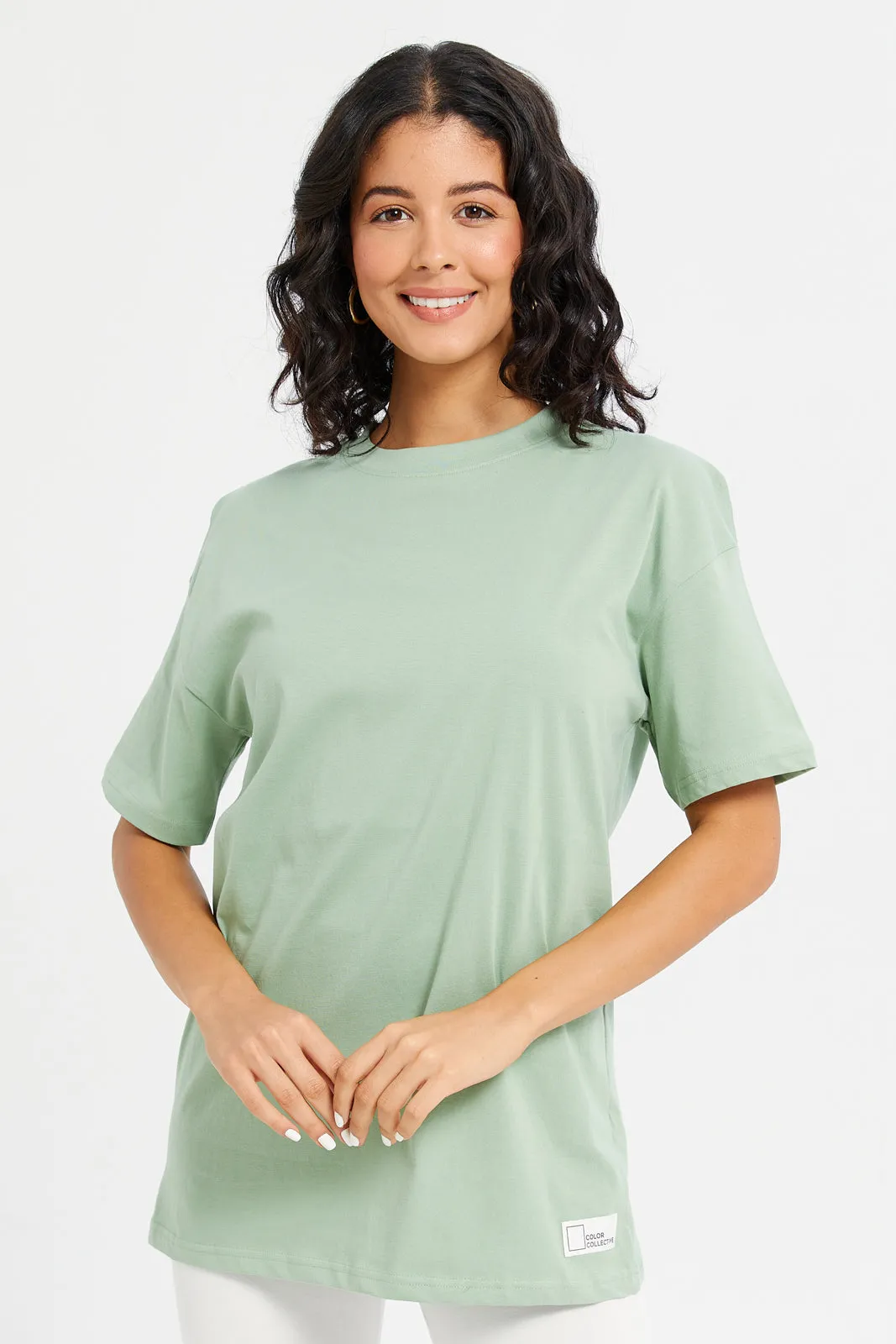 Woman Mint Active T-Shirt sold by Redtag