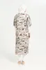 Women Assorted Floral Print Satin Kaftan Dress sold by Redtag