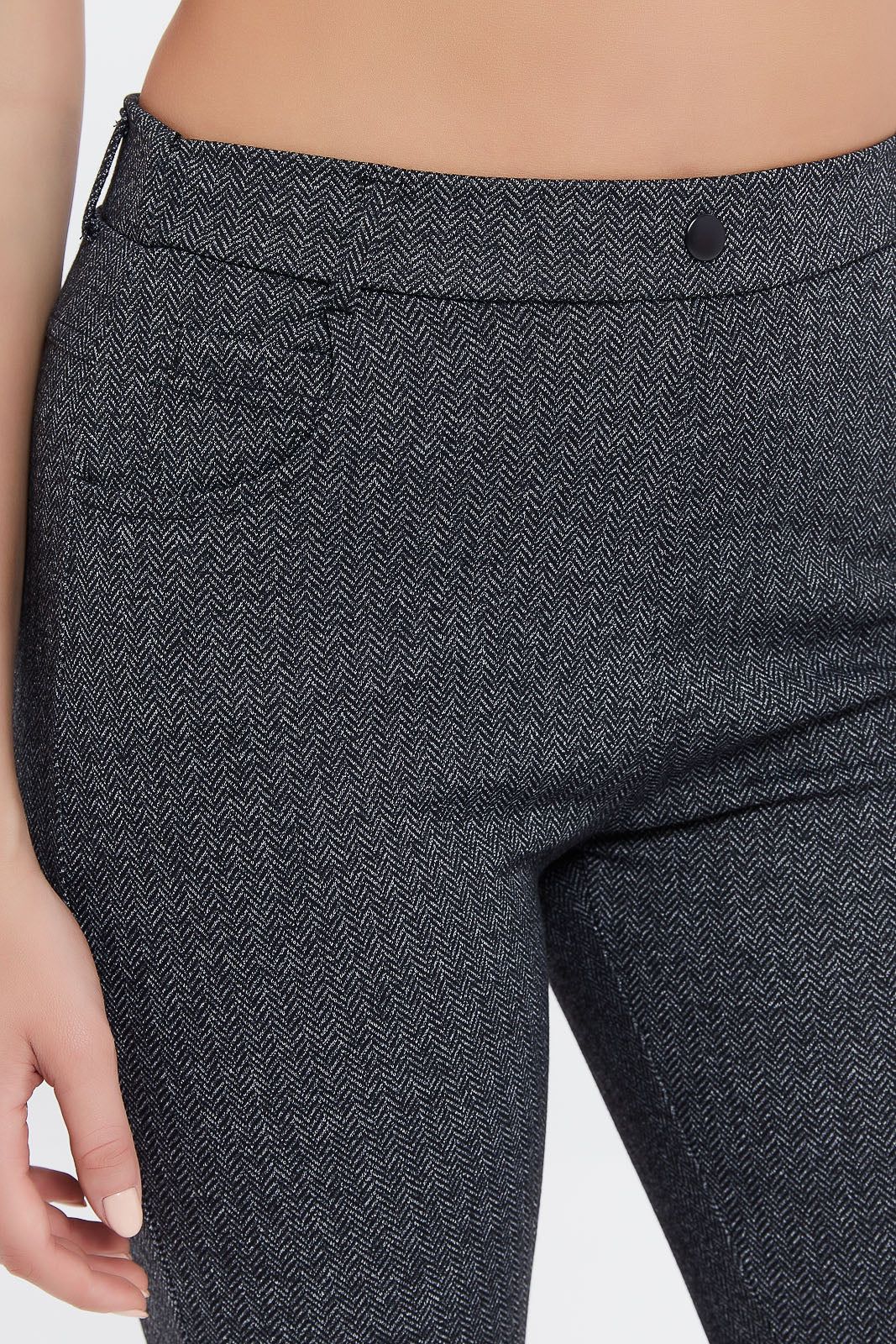 Women Grey Plain Trousers sold by Redtag product image thumbnail 4