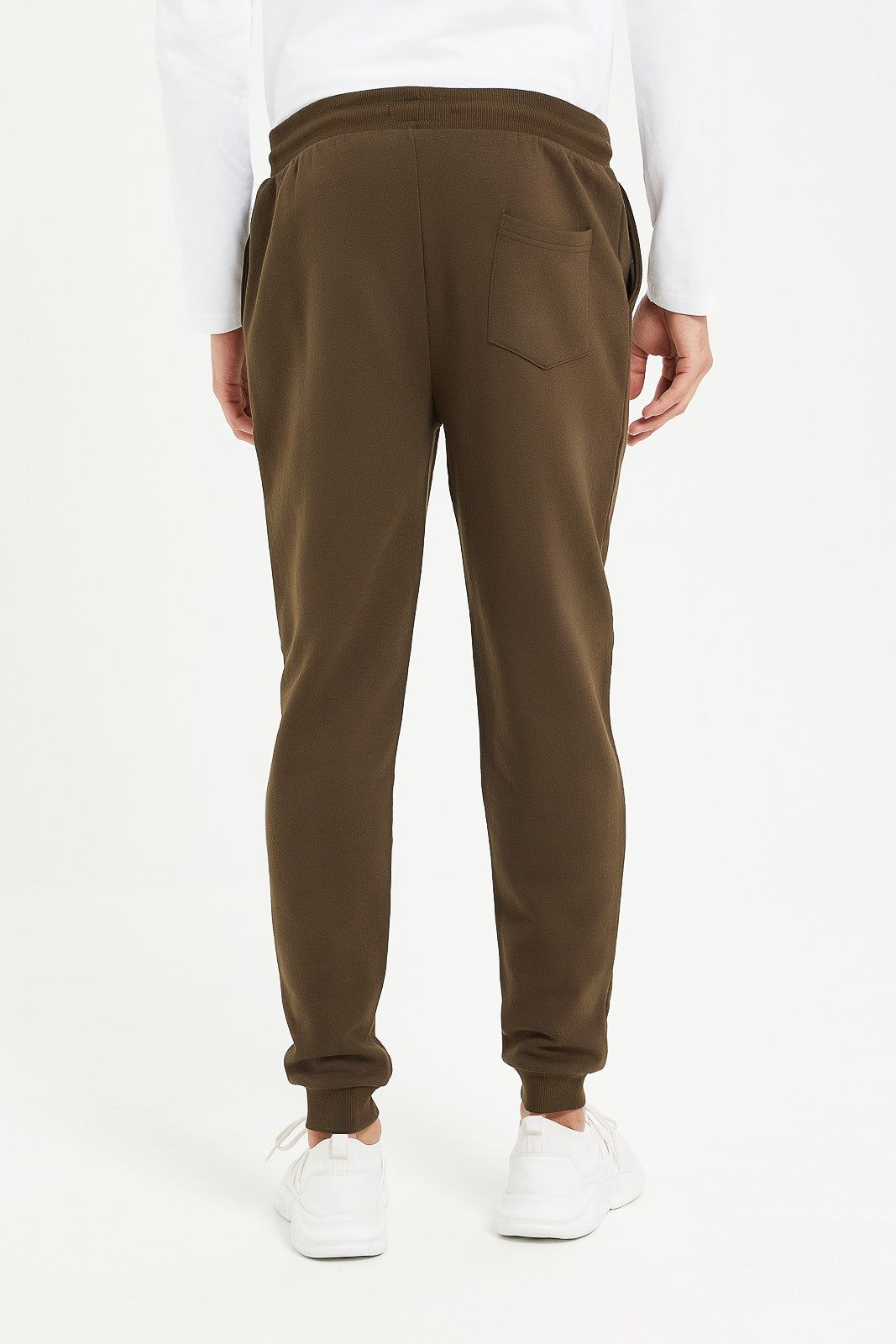 Men Brown Jog Pants sold by Redtag product image thumbnail 3