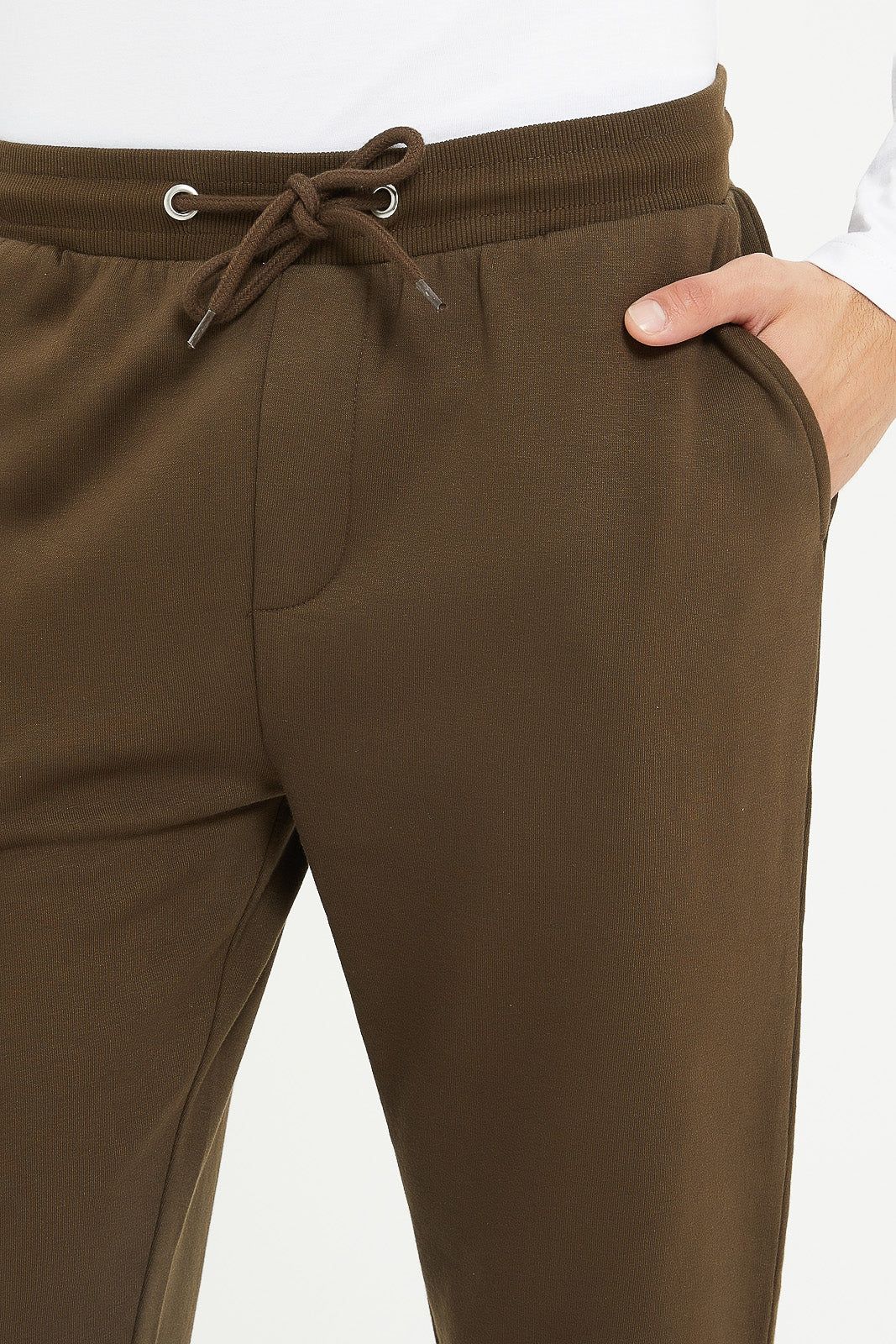 Men Brown Jog Pants sold by Redtag product image thumbnail 4