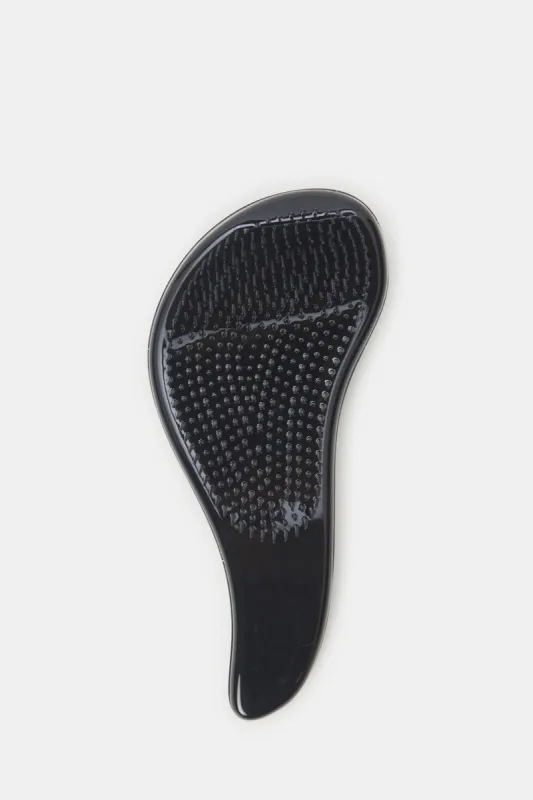 Women Assorted Glitter Detangle Hair Brush made by Redtag