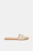 Women Beige Embroidered Mule sold by Redtag
