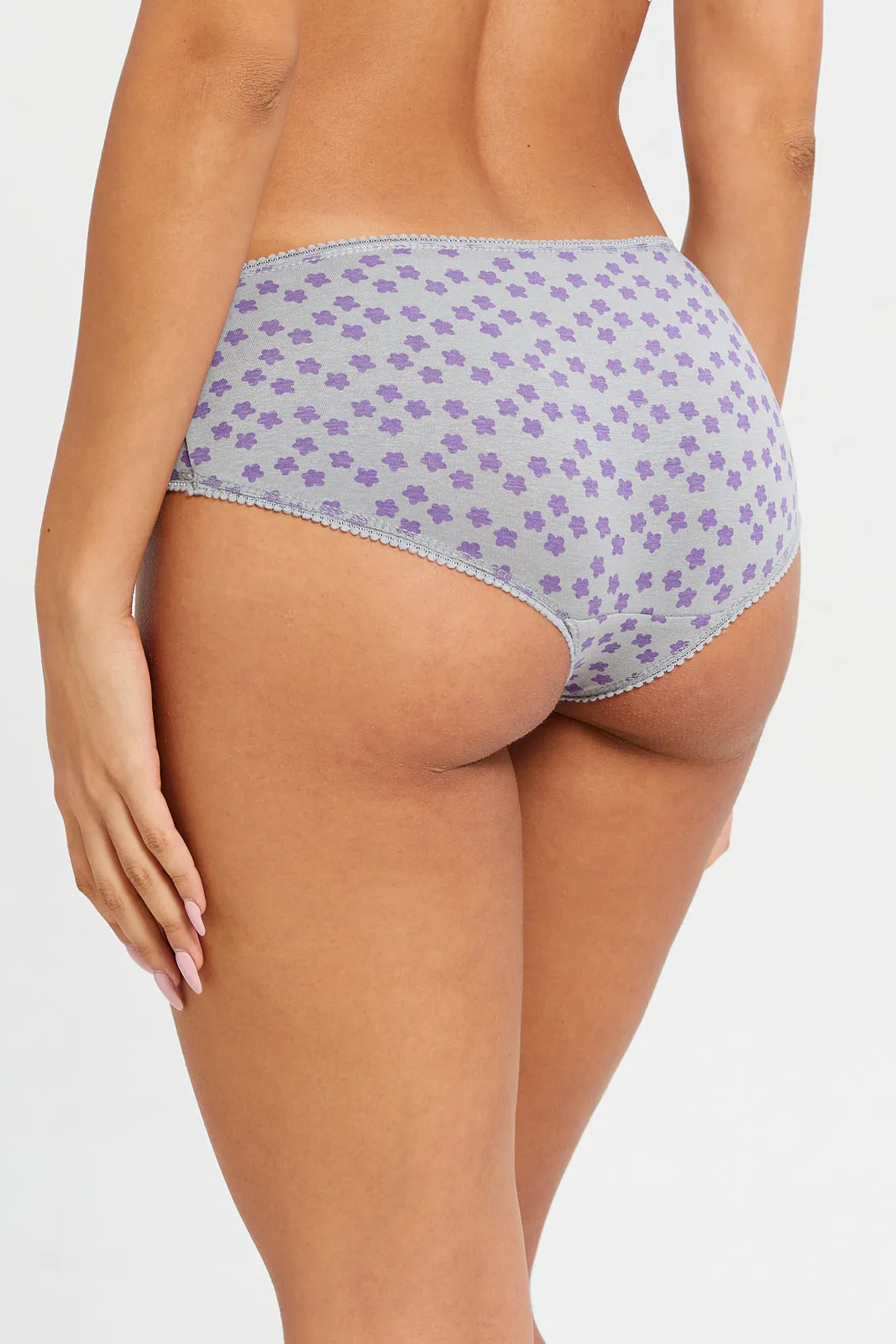 Women Assorted Boyleg Brief Pack (Pack of 5) sold by Redtag product image thumbnail 5