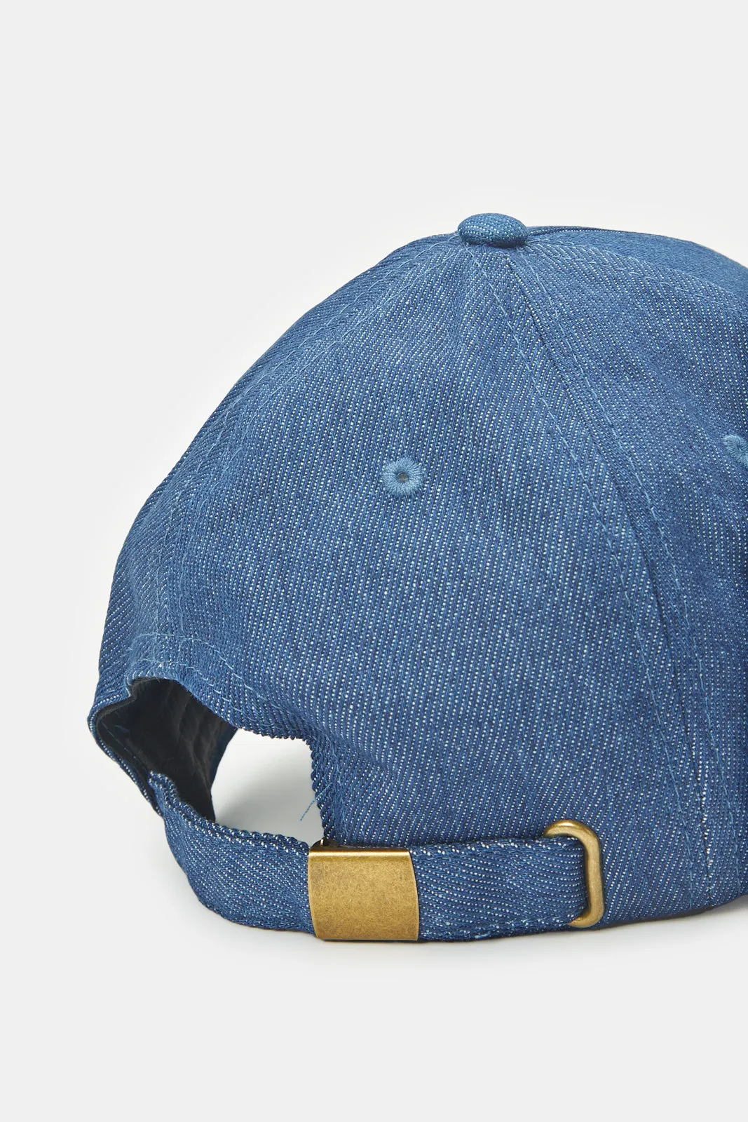 Women Blue Parties Vibes Embroidery Cap sold by Redtag product image thumbnail 3