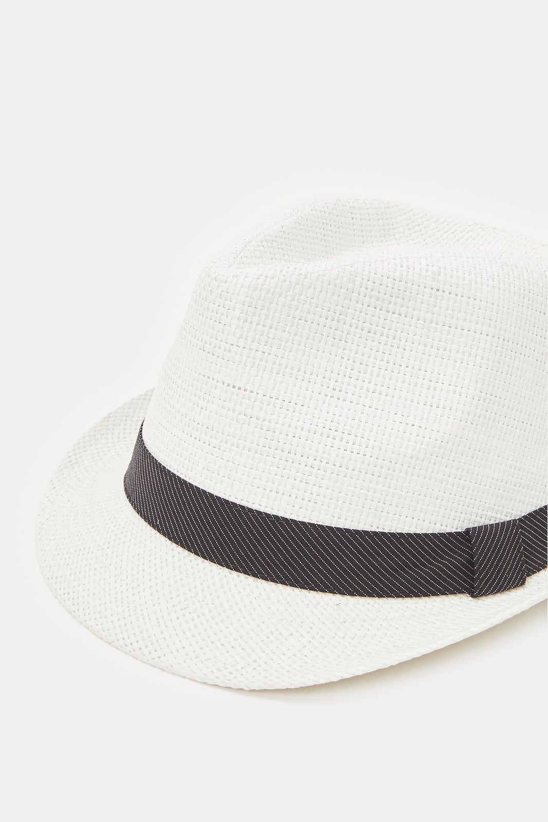 Men White Hats With Band sold by Redtag product image thumbnail 2