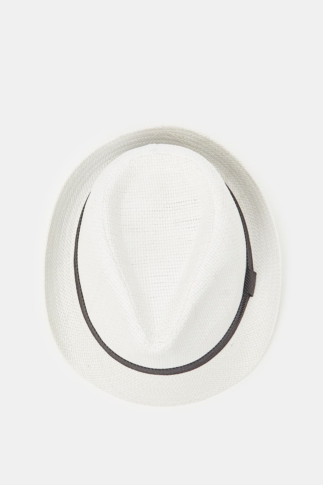 Men White Hats With Band sold by Redtag product image thumbnail 3
