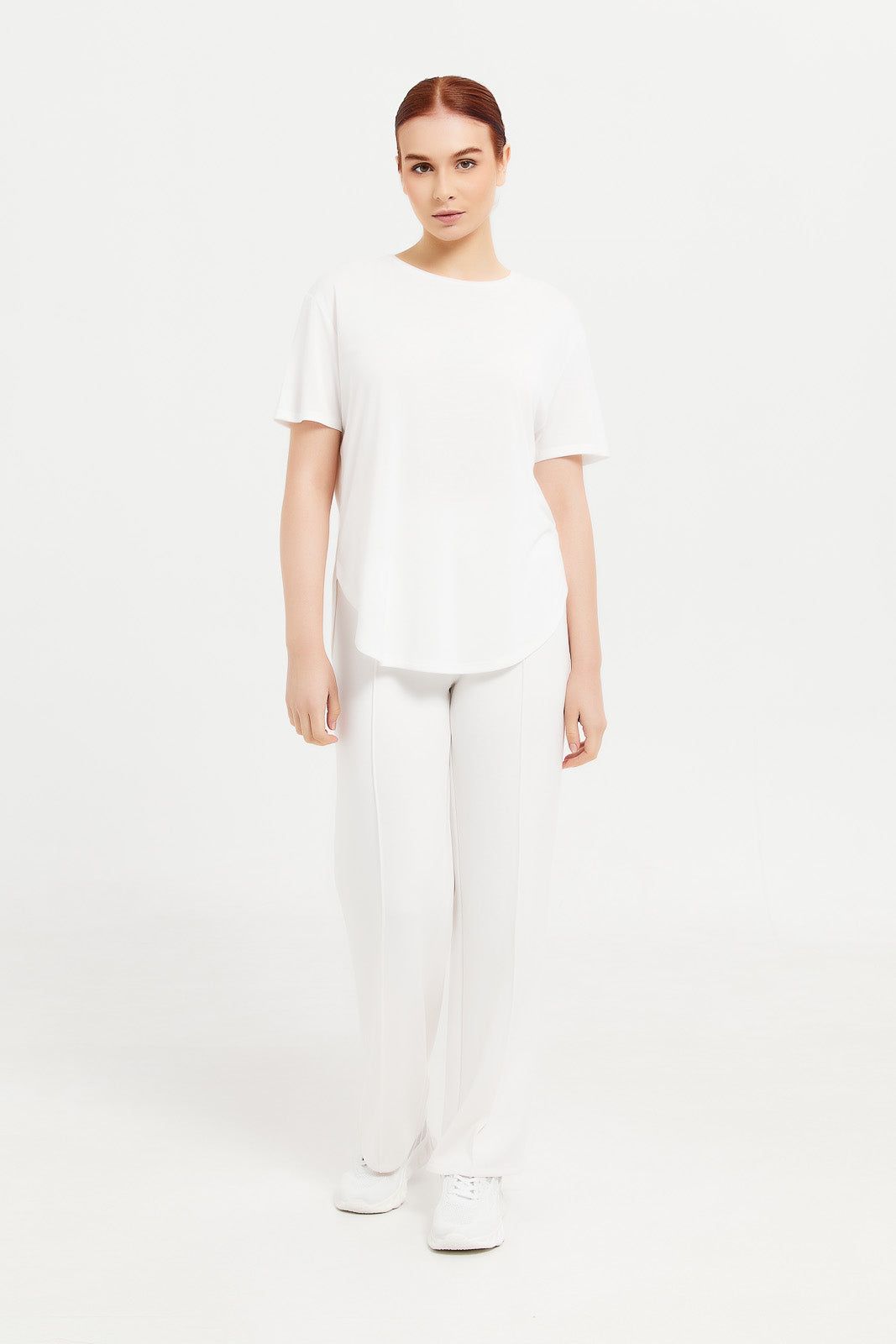 Women White Boxy T-Shirt sold by Redtag product image thumbnail 2