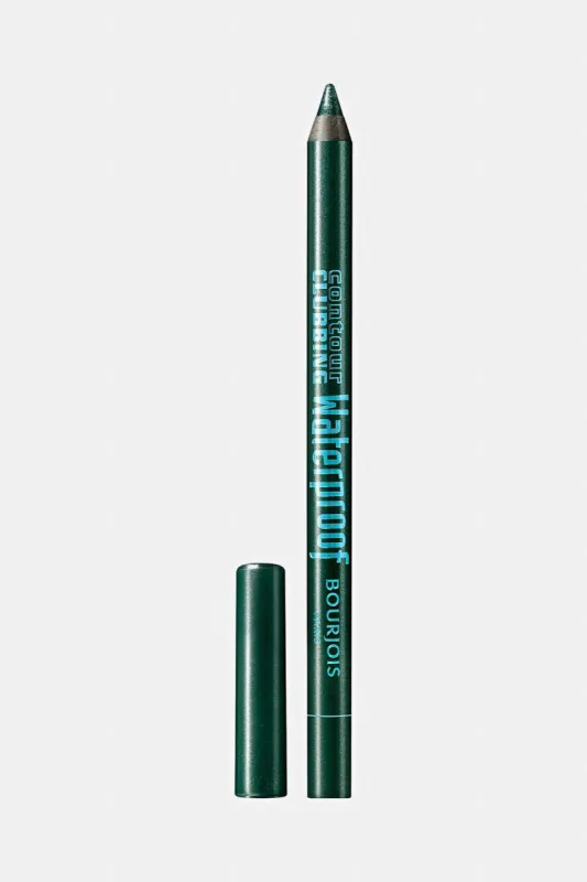 Bourjois Contour Clubbing Waterproof Pencil And Liner Colour 70- Green Comes True sold by Redtag