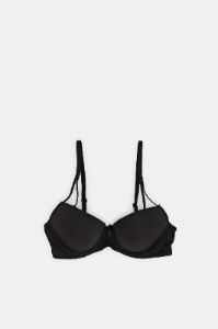 Women Purple And Black 2 Pack T-Shirt Bra Set (Pack of 2) sold by Redtag