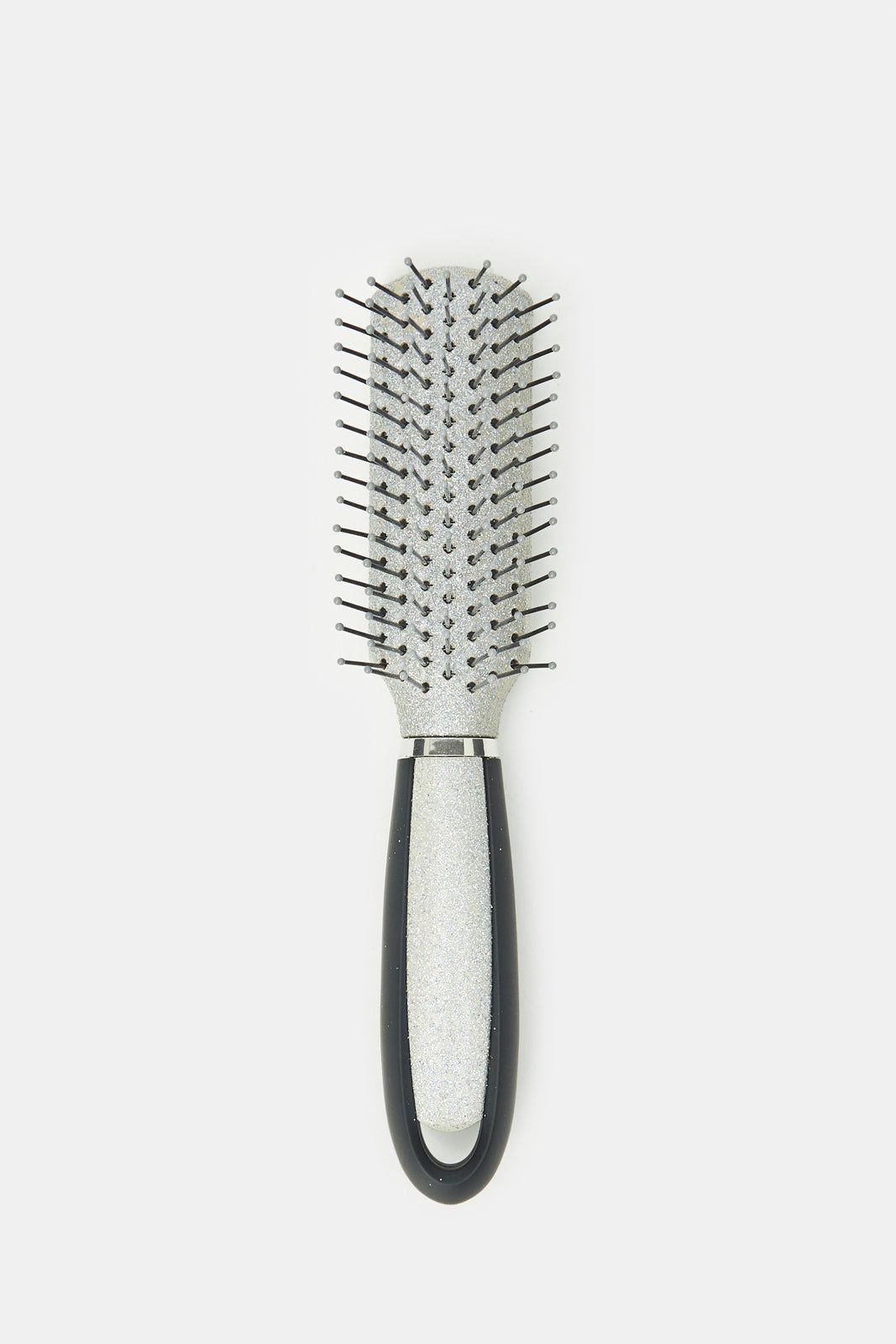Women Grey And Black Hair Brush sold by Redtag