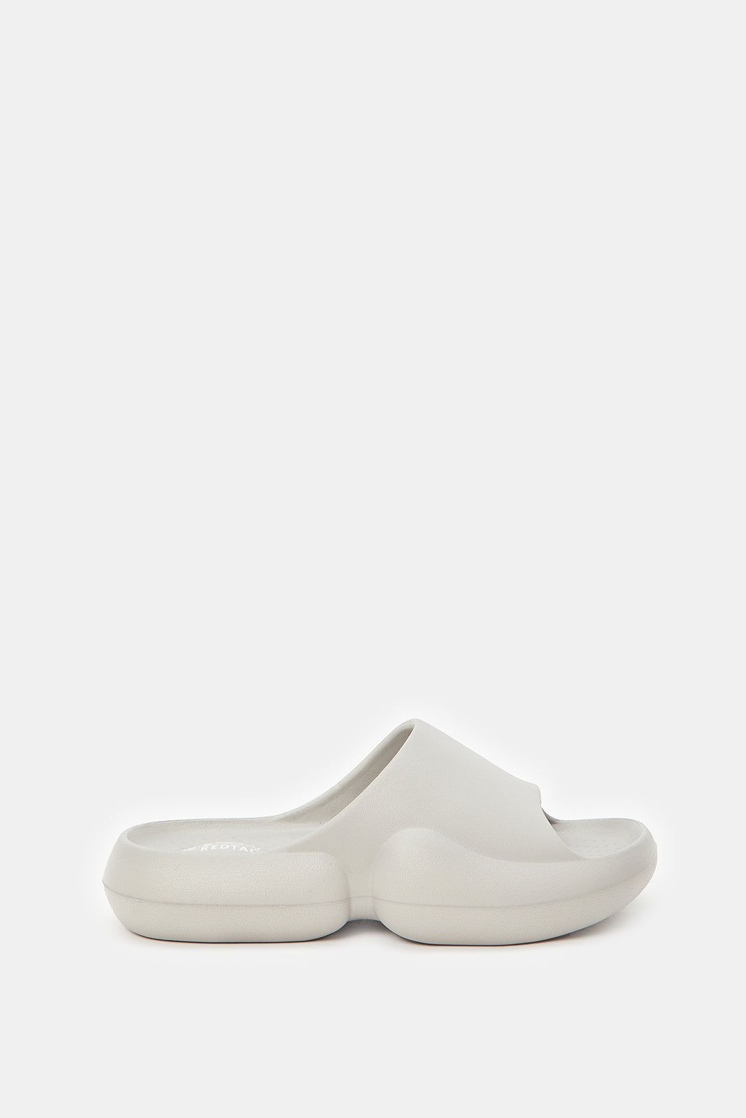 Women Grey Moulded Slide sold by Redtag