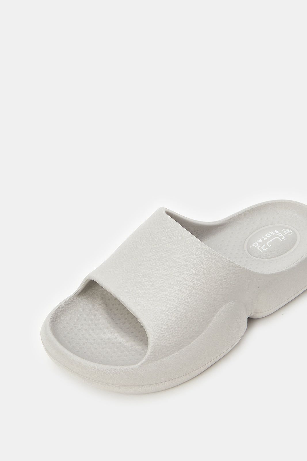Women Grey Moulded Slide sold by Redtag product image thumbnail 3