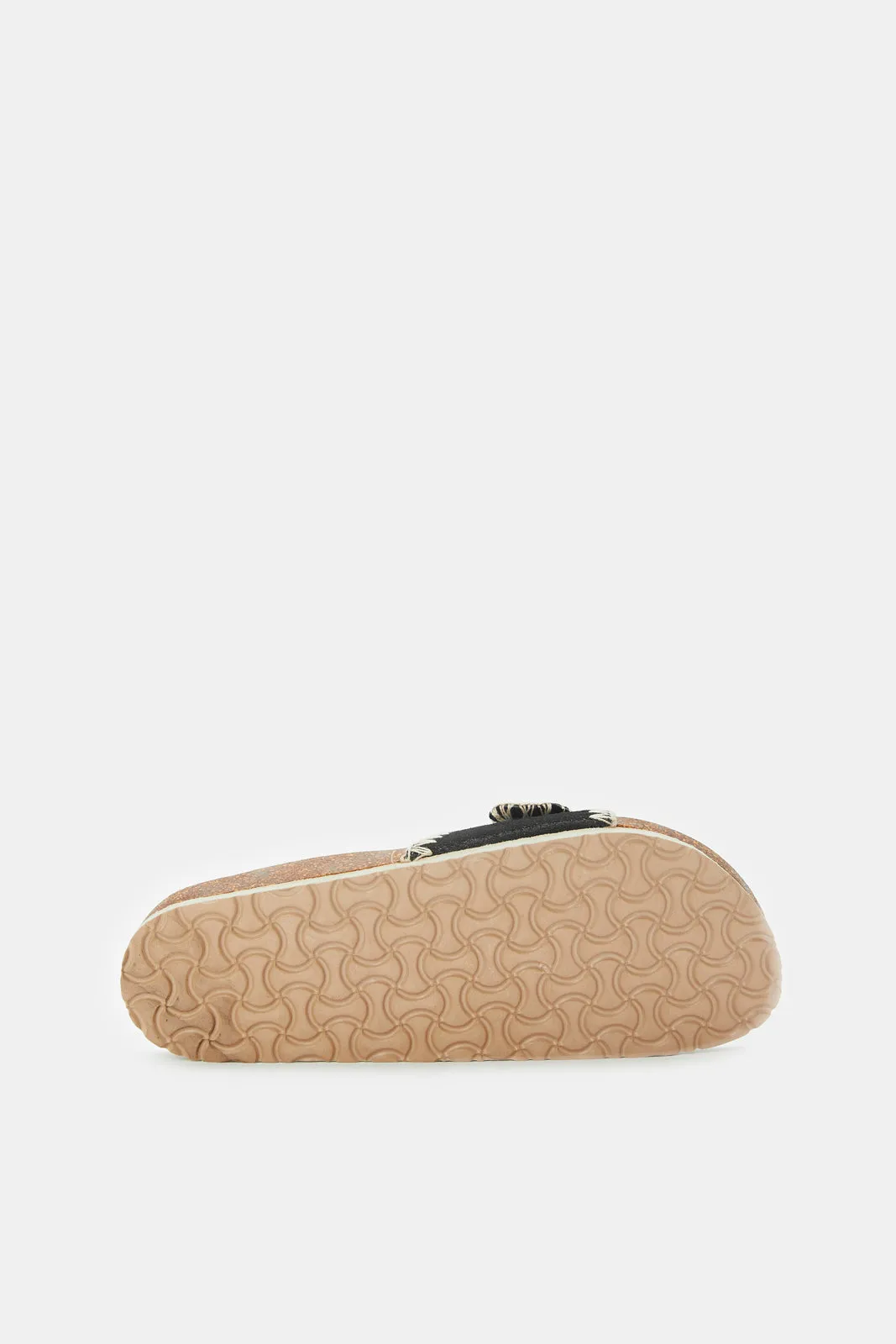 Women Black Embroidered Mule sold by Redtag product image thumbnail 5