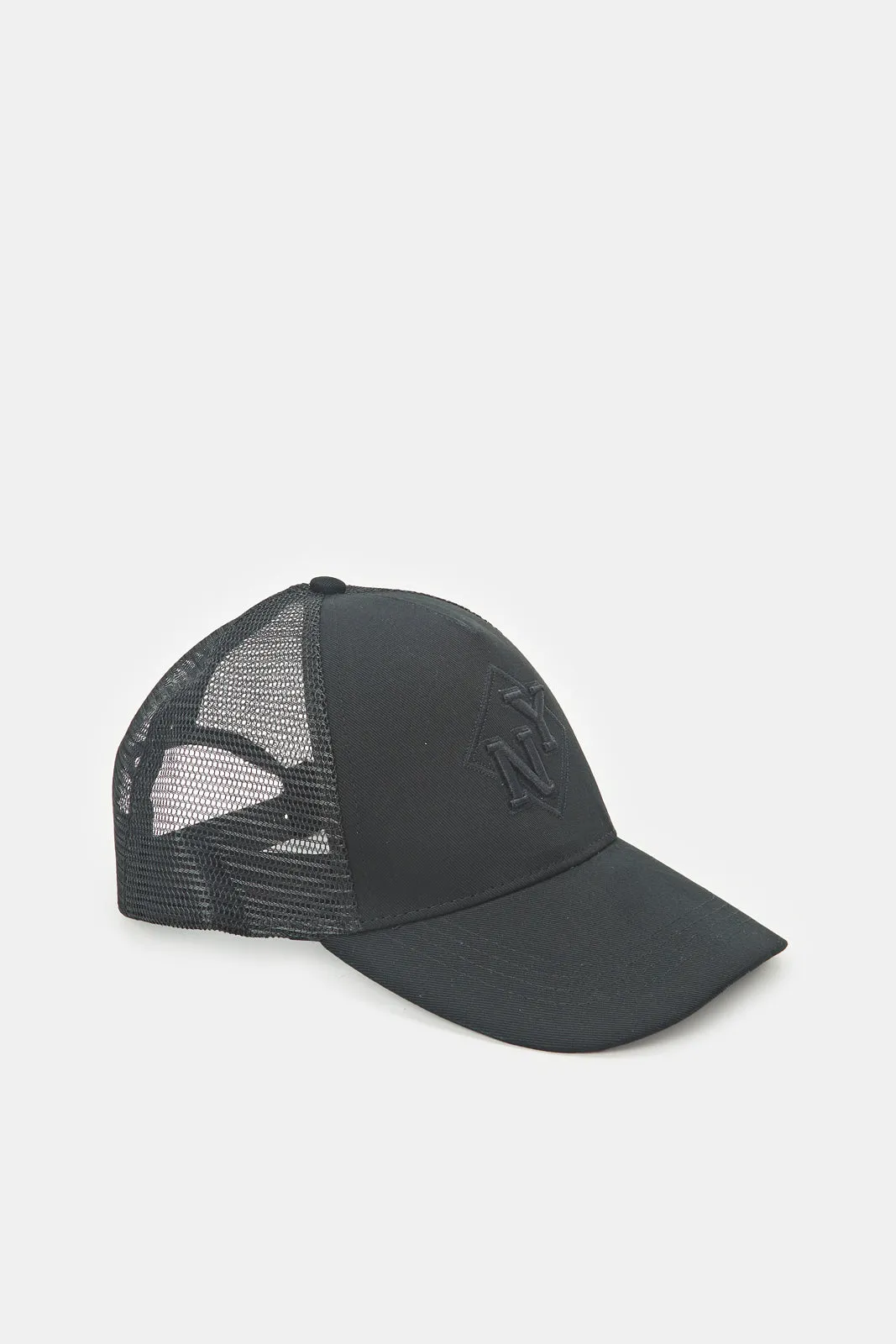 Women Black NY Embellished Cap sold by Redtag