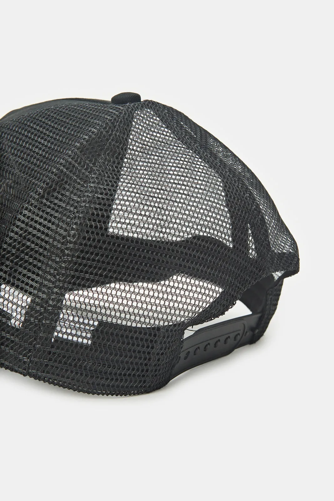 Women Black NY Embellished Cap sold by Redtag product image thumbnail 3