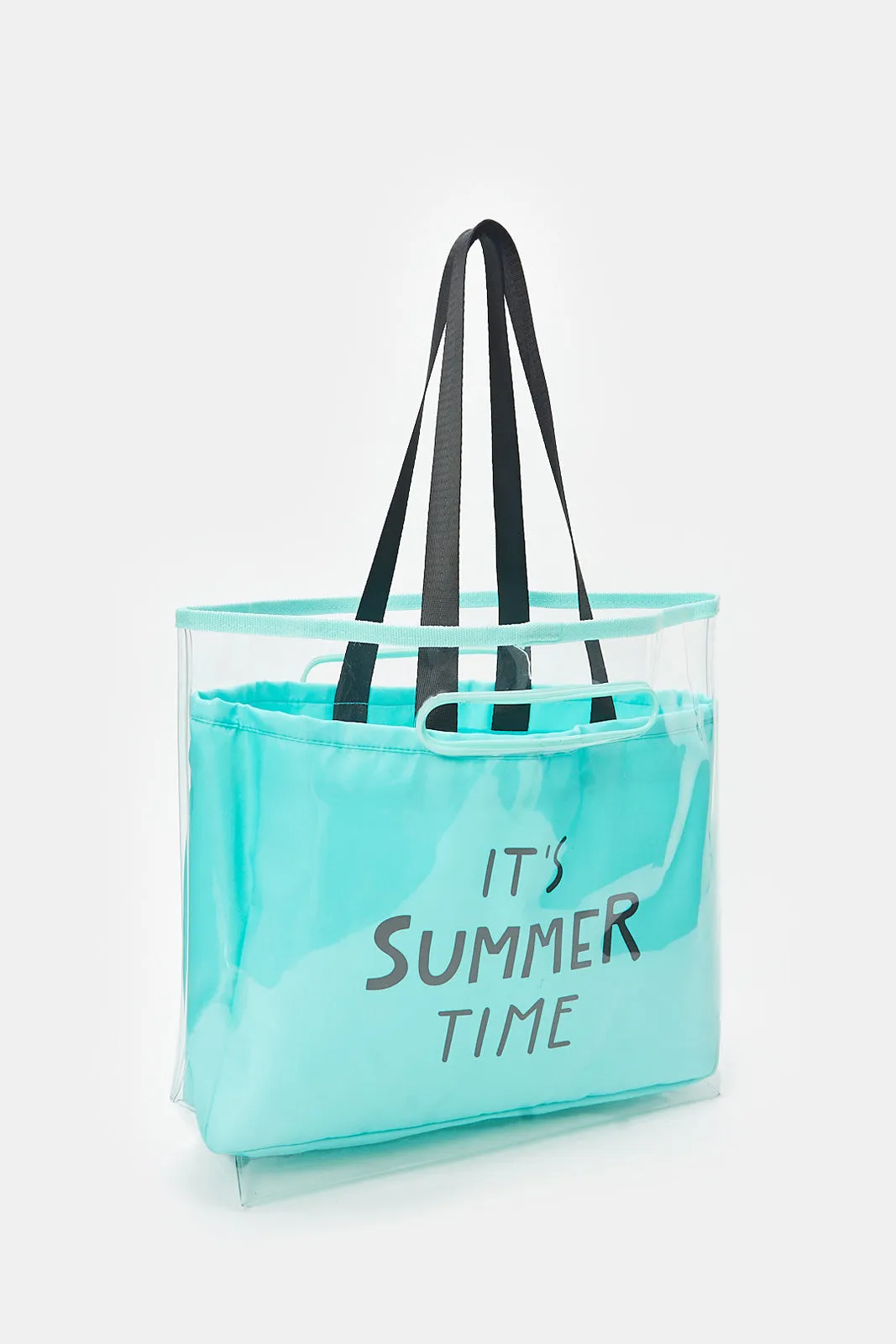 Women Green Printed Beach Bag sold by Redtag product image thumbnail 2