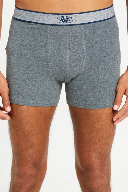 Men Charcoal And Navy Plain Hipster Set (Pack Of 2) sold by Redtag