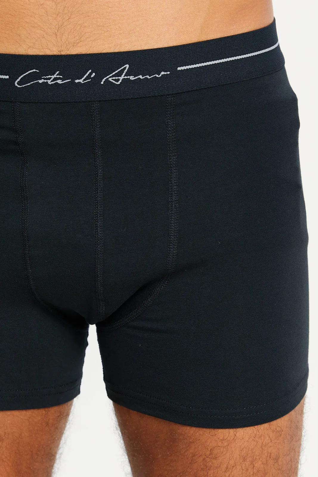 Men Black Plain Hipster Set (Pack Of 2) sold by Redtag product image thumbnail 2