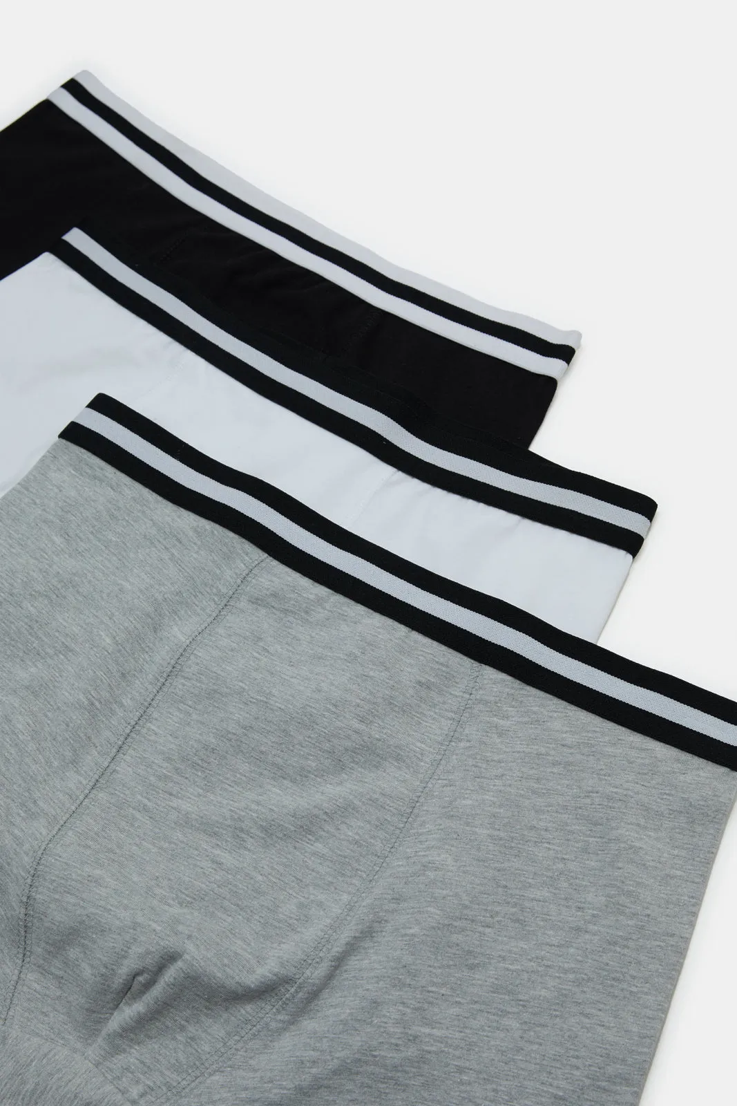 Senior Boys Assorted Striped Boxer Brief Set (Pack of 3) sold by Redtag product image thumbnail 2