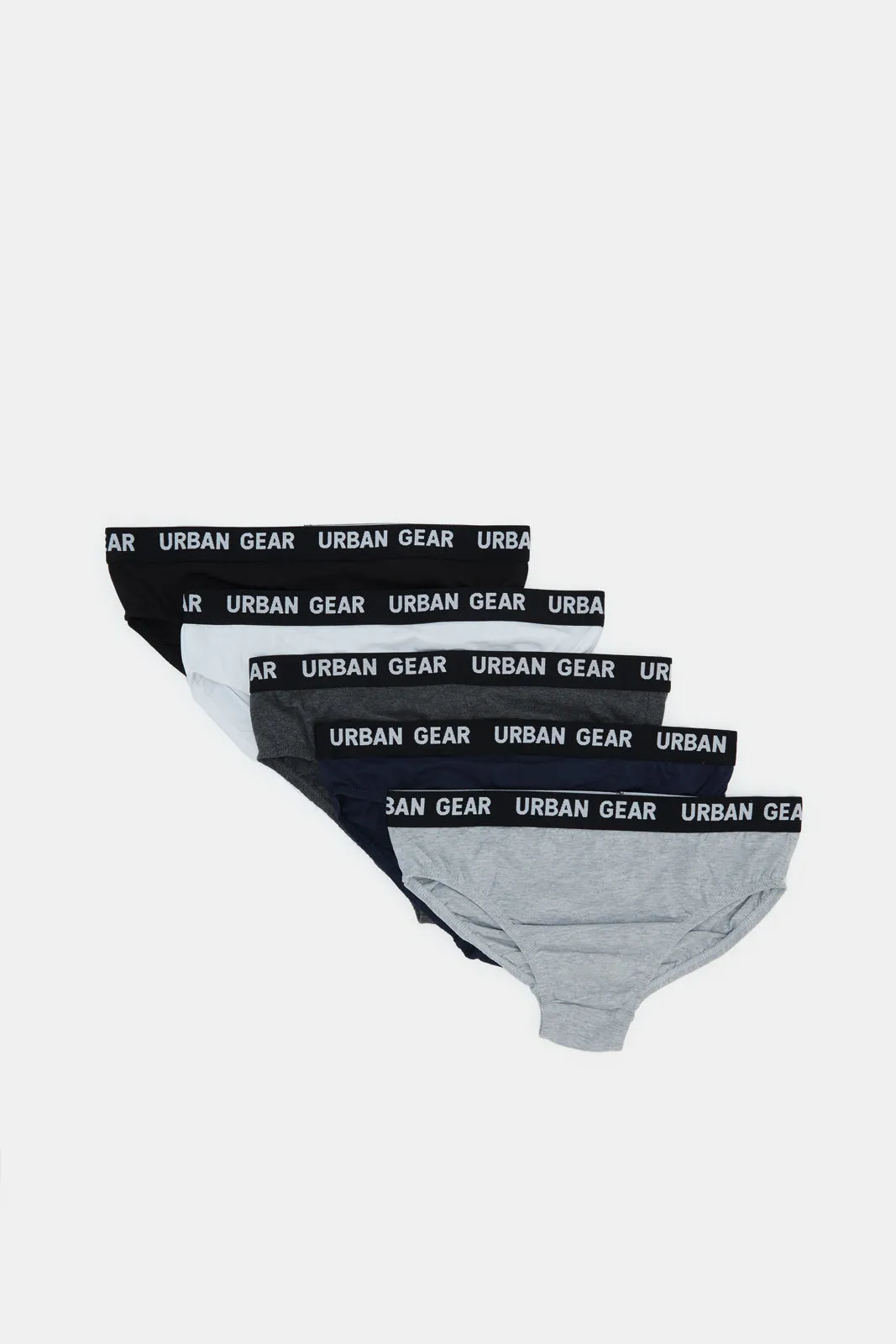 Senior Boys Assorted Solid Brief Set (Pack of 5) sold by Redtag