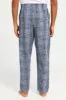 Men Blue Checkered Pyjama Bottom sold by Redtag