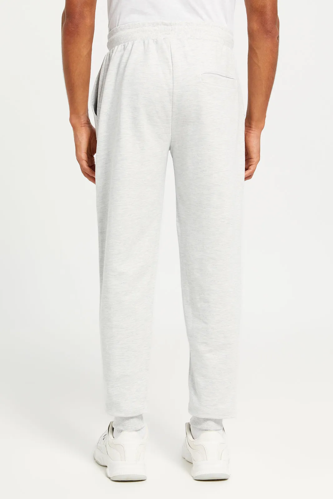 Men Grey Printed Lounge Pants sold by Redtag product image thumbnail 4