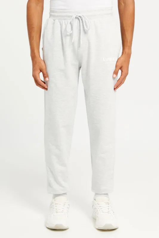 Men Grey Printed Lounge Pants sold by Redtag
