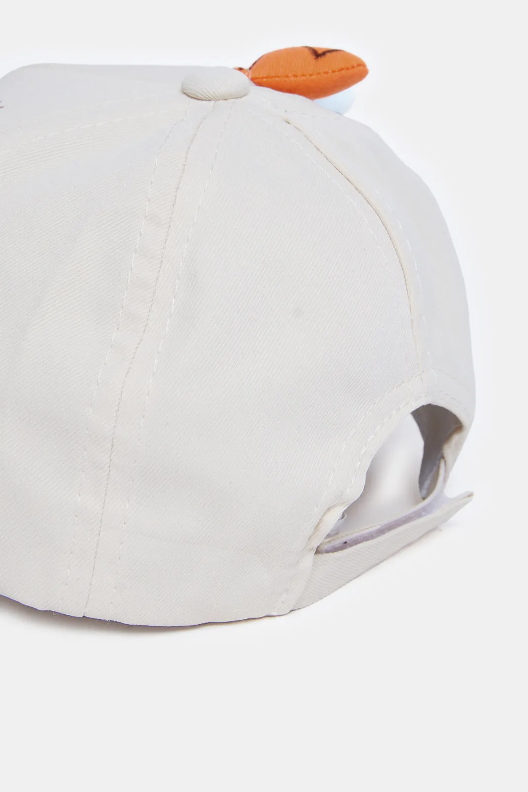 Boys Beige Dino Embellished Cap sold by Redtag product image thumbnail 3